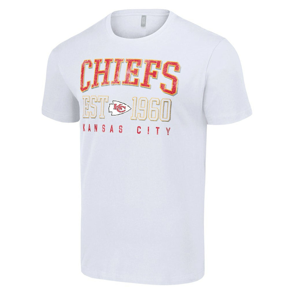 Kansas City Chiefs Starter Throwback Logo T-Shirt White