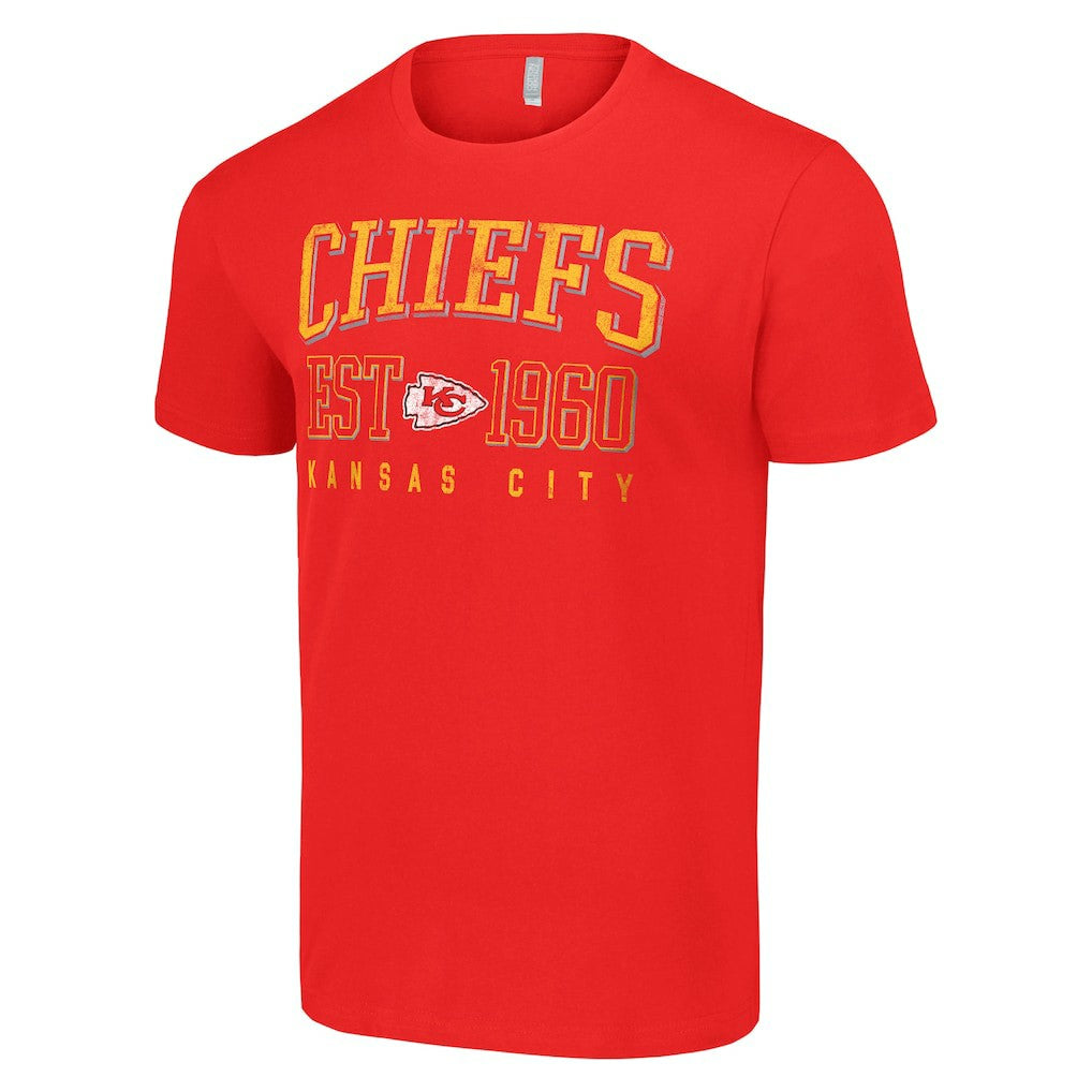 Kansas City Chiefs Starter Throwback Logo T-Shirt Red