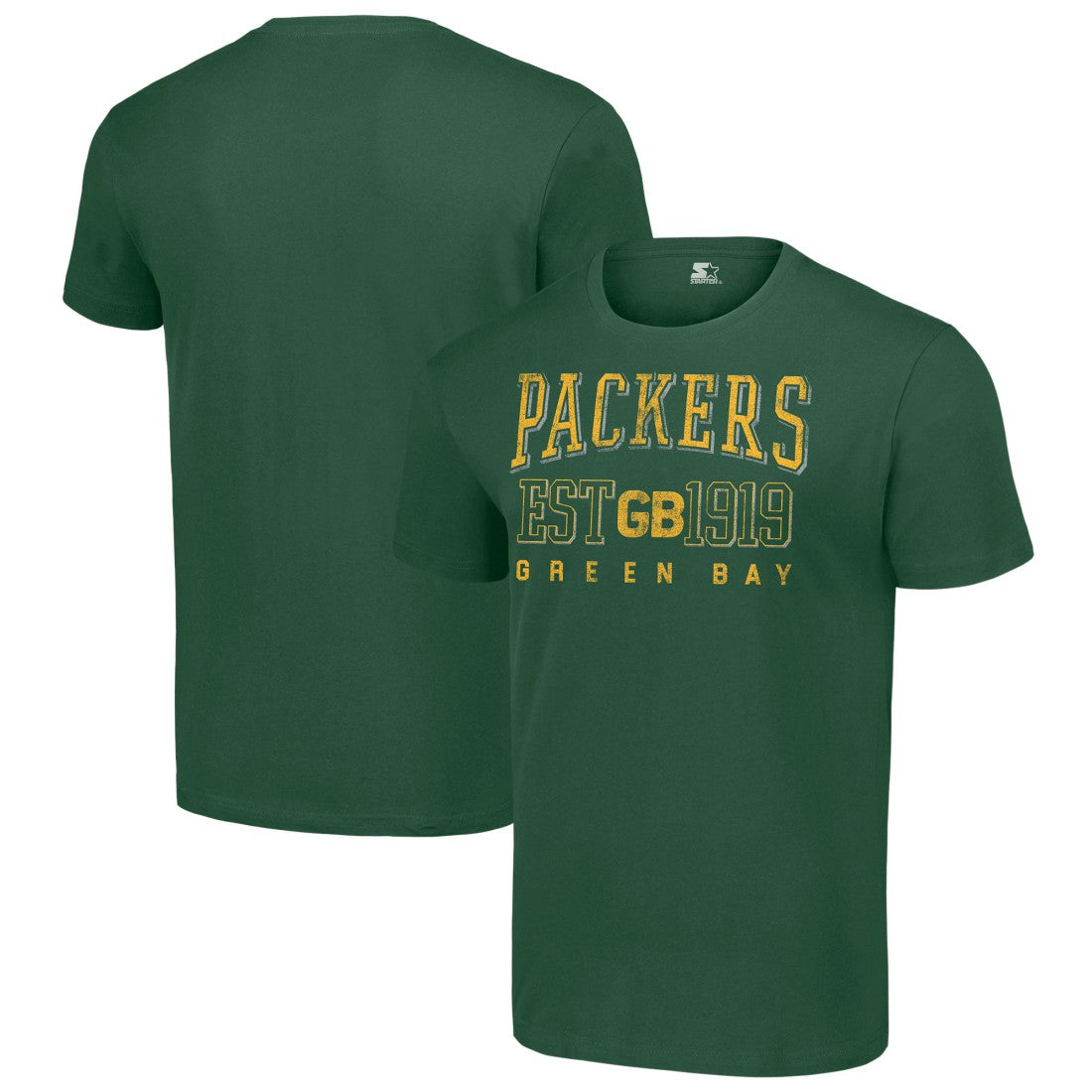 Green Bay Packers Starter Throwback Logo T-Shirt Green