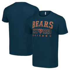 Chicago Bears Starter Throwback Logo T-Shirt Navy
