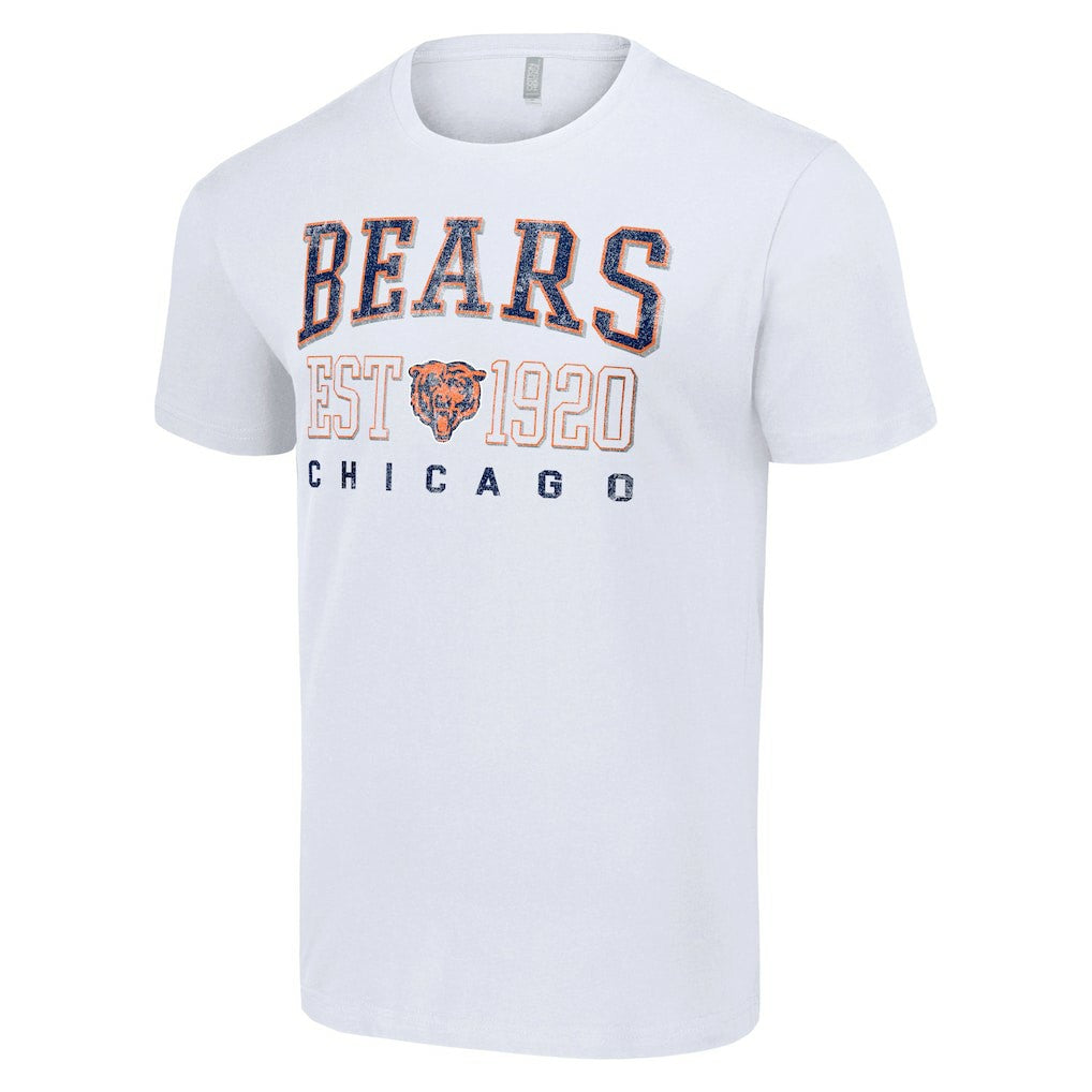 Chicago Bears Starter Throwback Logo T-Shirt White