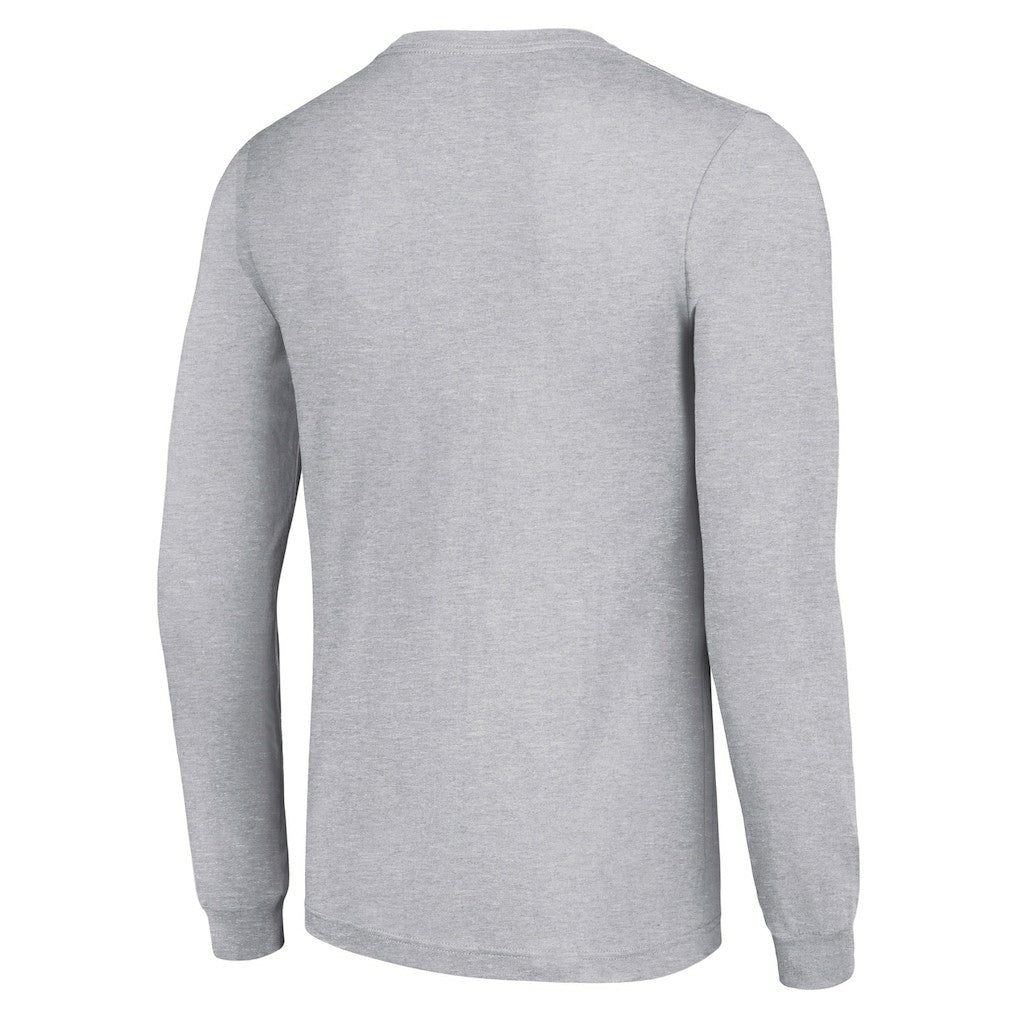 Philadelphia Eagles Starter Throwback Logo Long Sleeve T-Shirt Heather Gray
