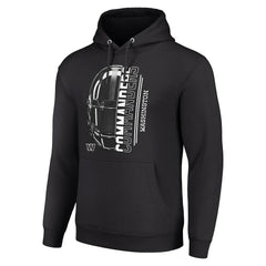 Washington Commanders Starter Unisex Half Helmet Logo Pullover Hoodie Black