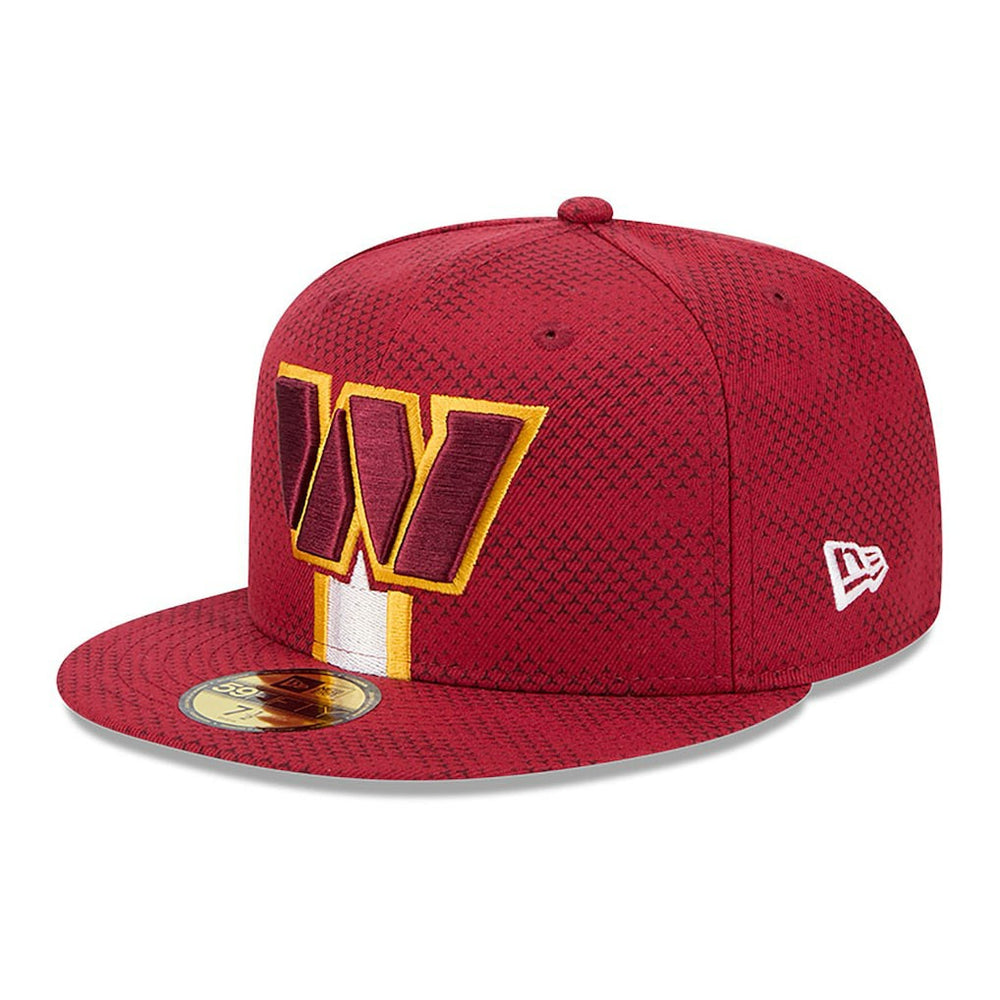 Washington Commanders New Era 2024 Sideline 59FIFTY Fitted Hat Burgundy