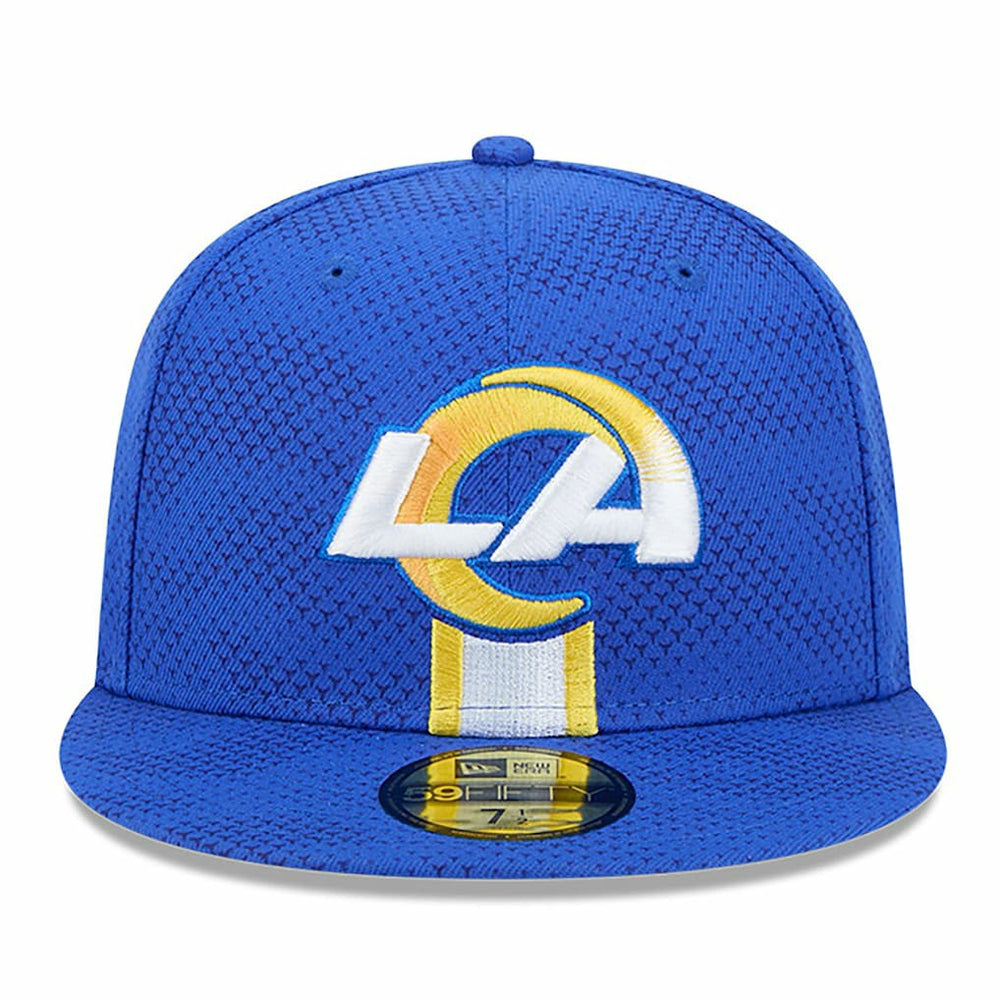 Los Angeles Rams New Era 2024 Sideline 59FIFTY Fitted Hat Royal