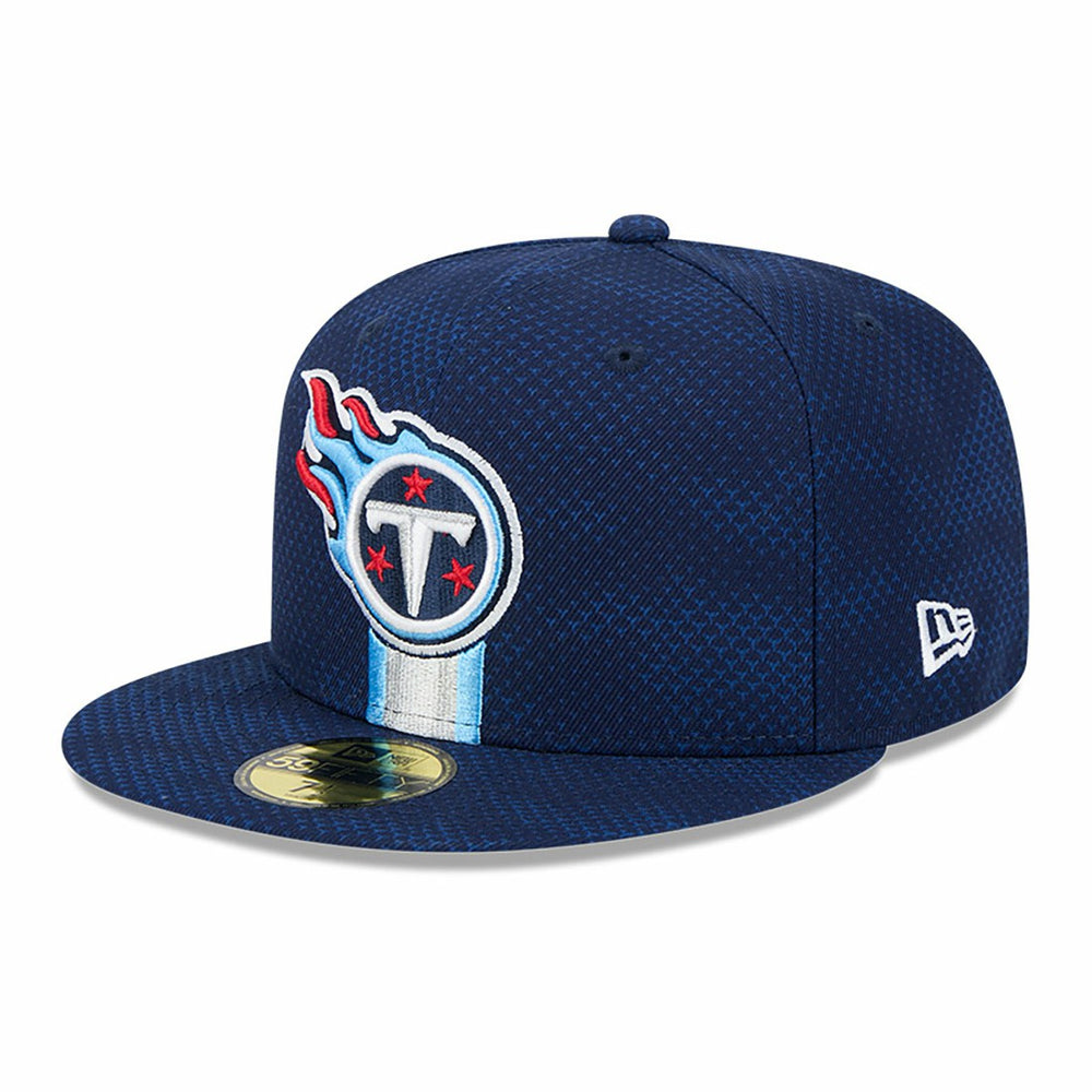 Tennessee Titans New Era 2024 Sideline 59FIFTY Fitted Hat Navy