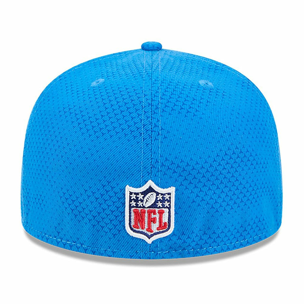 Detroit Lions New Era 2024 Sideline 59FIFTY Fitted Hat Blue