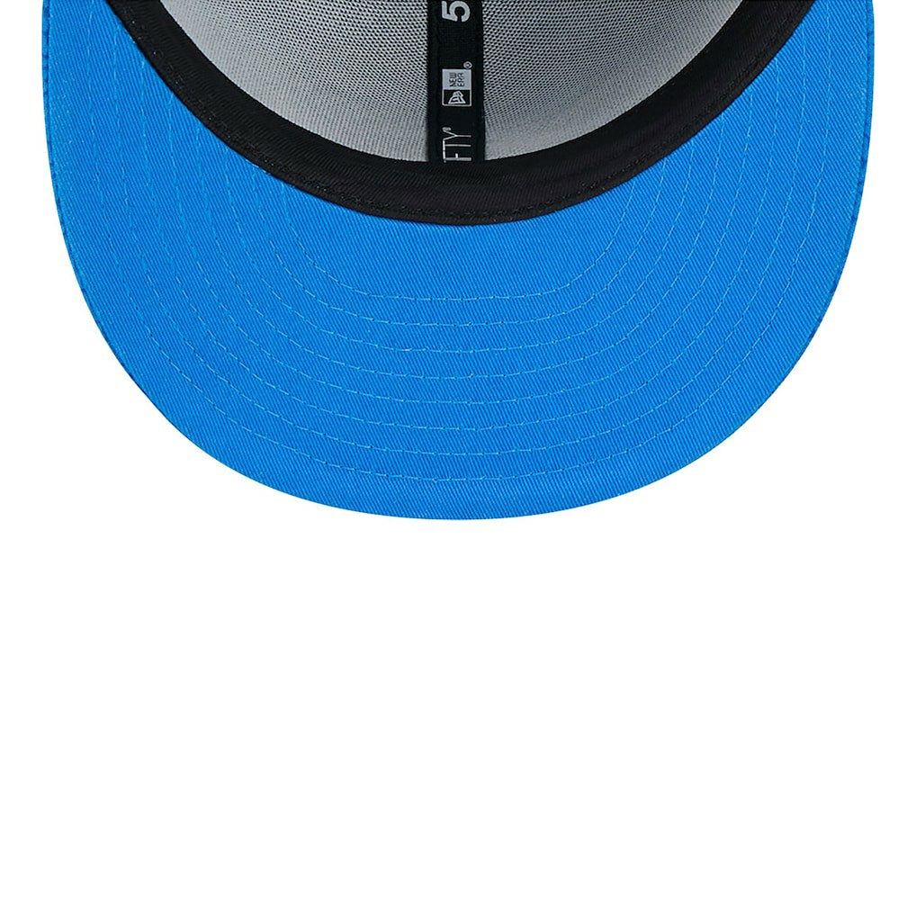 Detroit Lions New Era 2024 Sideline 59FIFTY Fitted Hat Blue