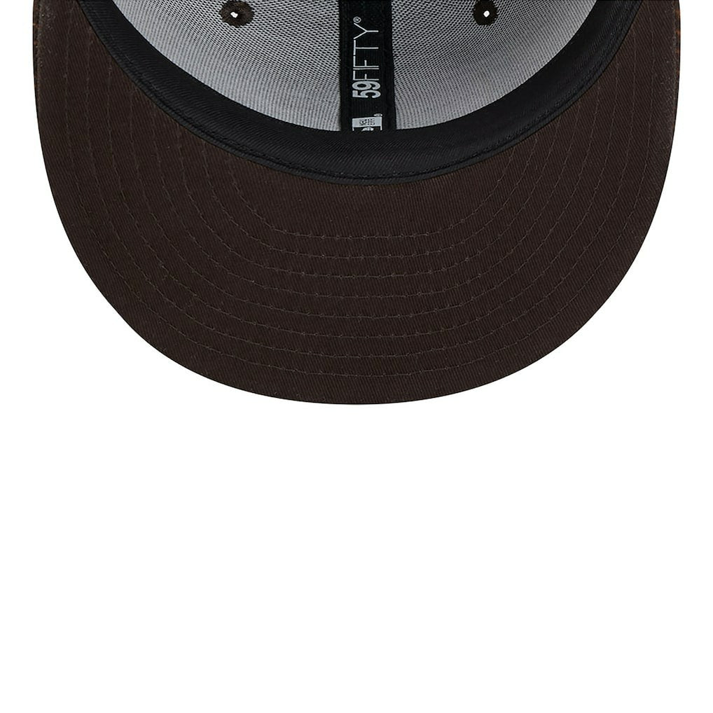 Cleveland Browns New Era 2024 Sideline 59FIFTY Fitted Hat Brown