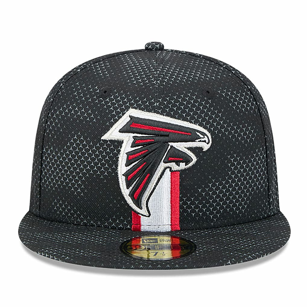 Atlanta Falcons New Era 2024 Sideline 59FIFTY Fitted Hat Black