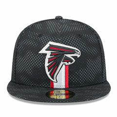 Atlanta Falcons New Era 2024 Sideline 59FIFTY Fitted Hat Black