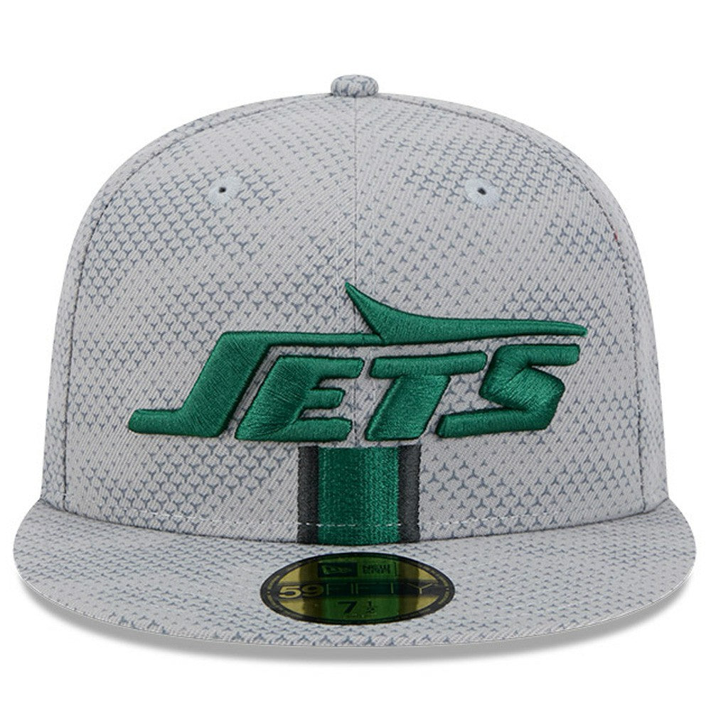 New York Jets New Era 2024 Sideline 59FIFTY Fitted Hat Gray