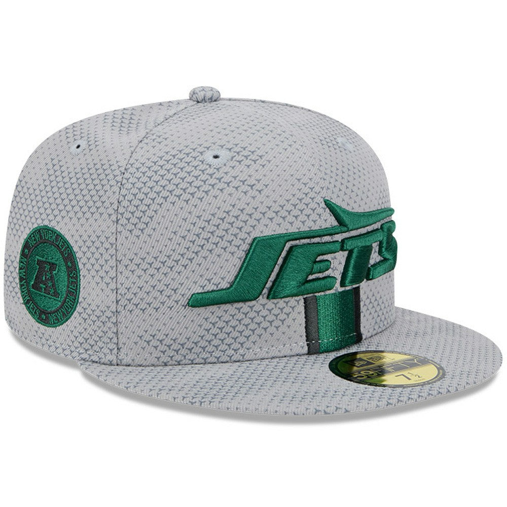 New York Jets New Era 2024 Sideline 59FIFTY Fitted Hat Gray