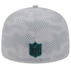 Philadelphia Eagles New Era 2024 Sideline 59FIFTY Fitted Hat Gray