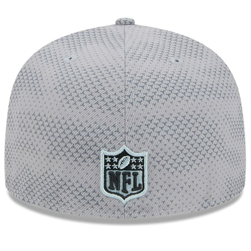 Las Vegas Raiders New Era 2024 Sideline 59FIFTY Fitted Hat Gray