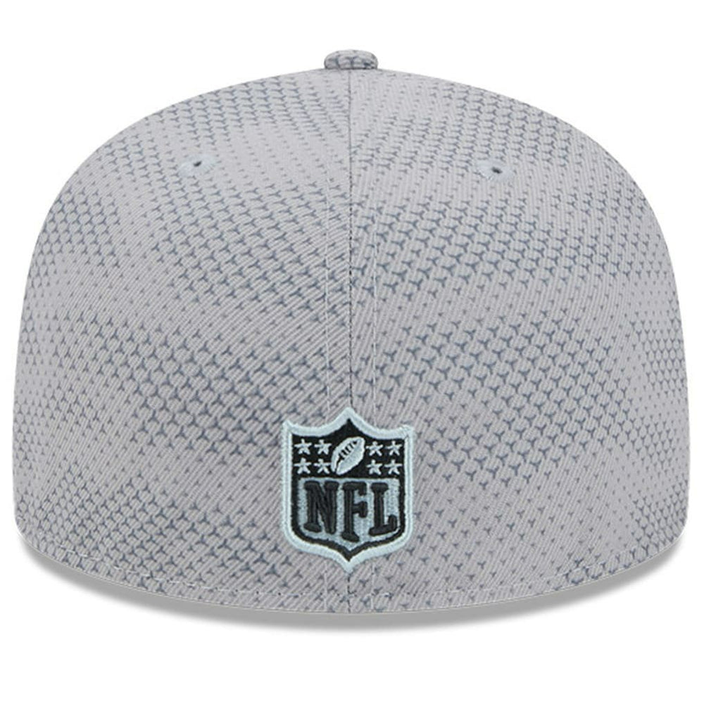 Las Vegas Raiders New Era 2024 Sideline 59FIFTY Fitted Hat Gray