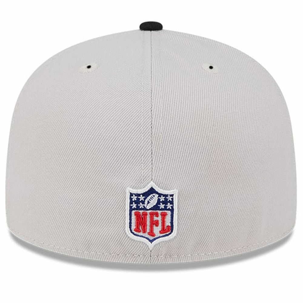 Philadelphia Eagles New Era 2024 Sideline Historic 59FIFTY Fitted Hat Stone/Black