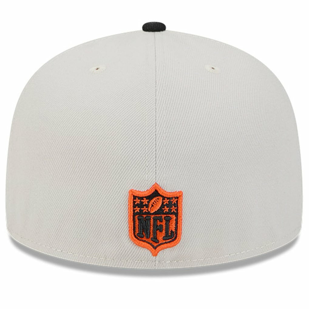 Cincinnati Bengals New Era 2024 Sideline Historic 59FIFTY Fitted Hat Stone/Black