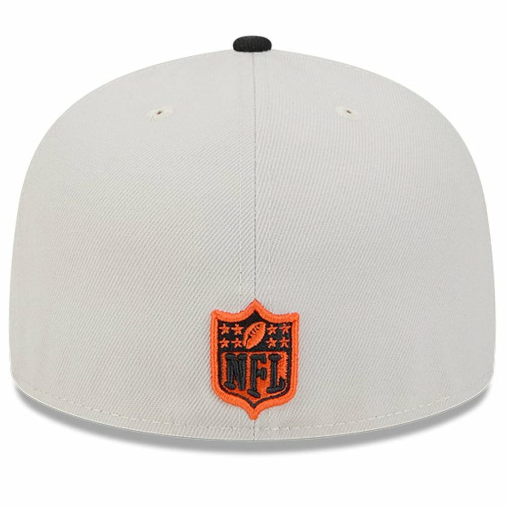 Cincinnati Bengals New Era 2024 Sideline Historic 59FIFTY Fitted Hat Stone/Black