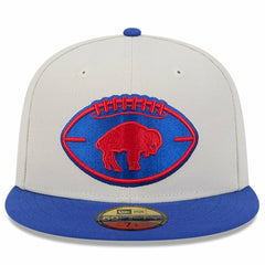 Buffalo Bills New Era 2024 Sideline Historic 59FIFTY Fitted Hat Stone/Royal