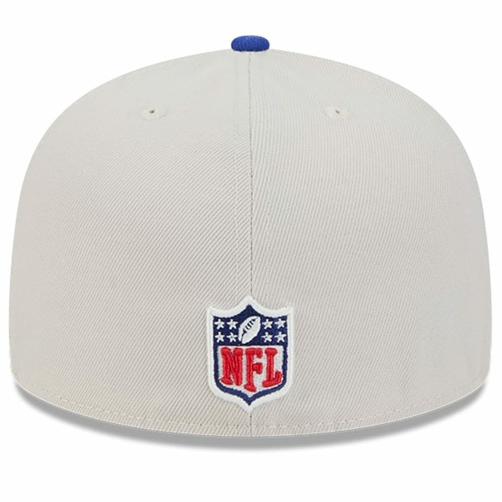 Buffalo Bills New Era 2024 Sideline Historic 59FIFTY Fitted Hat Stone/Royal