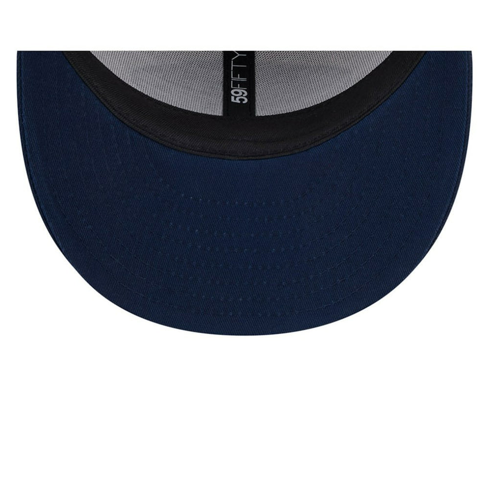 Dallas Cowboys New Era Male 2024 Sideline Historic Low Profile 59FIFTY Fitted Hat Stone/Navy