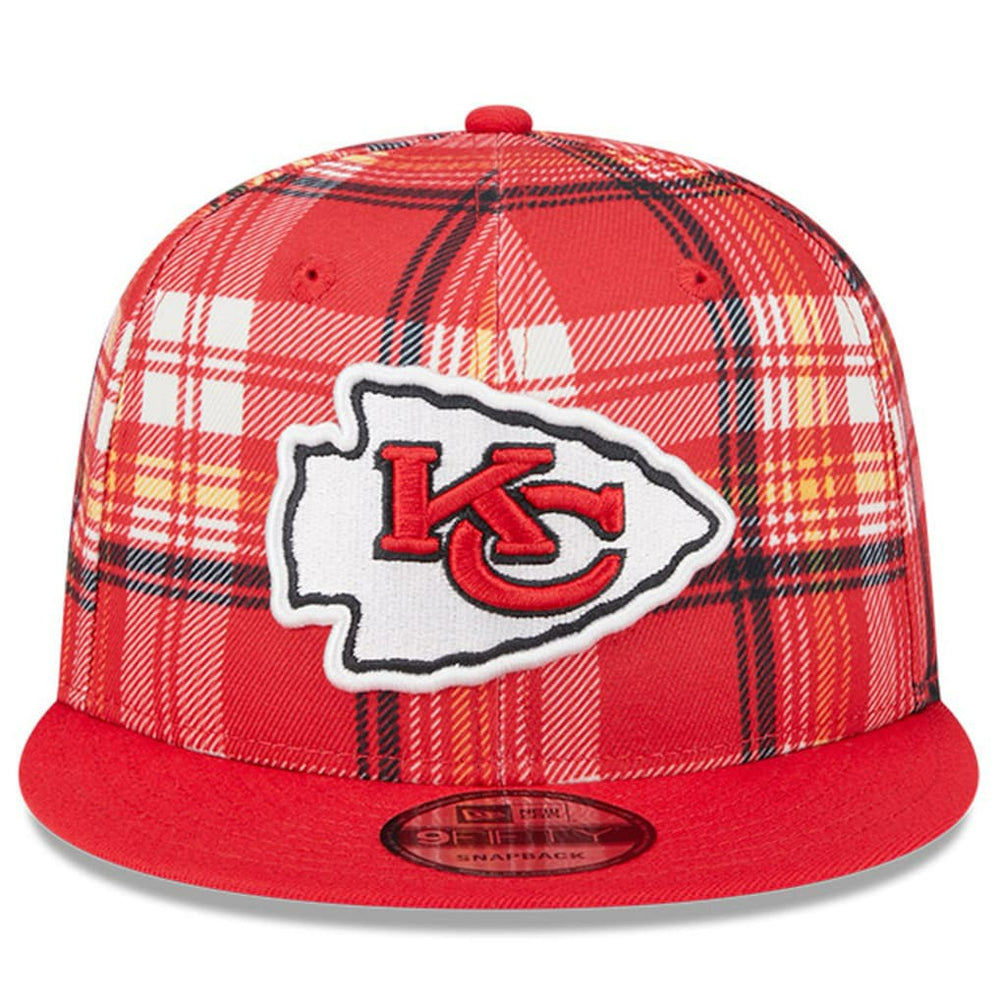 Kansas City Chiefs New Era 2024 Sideline Statement 9FIFTY Snapback Hat Red