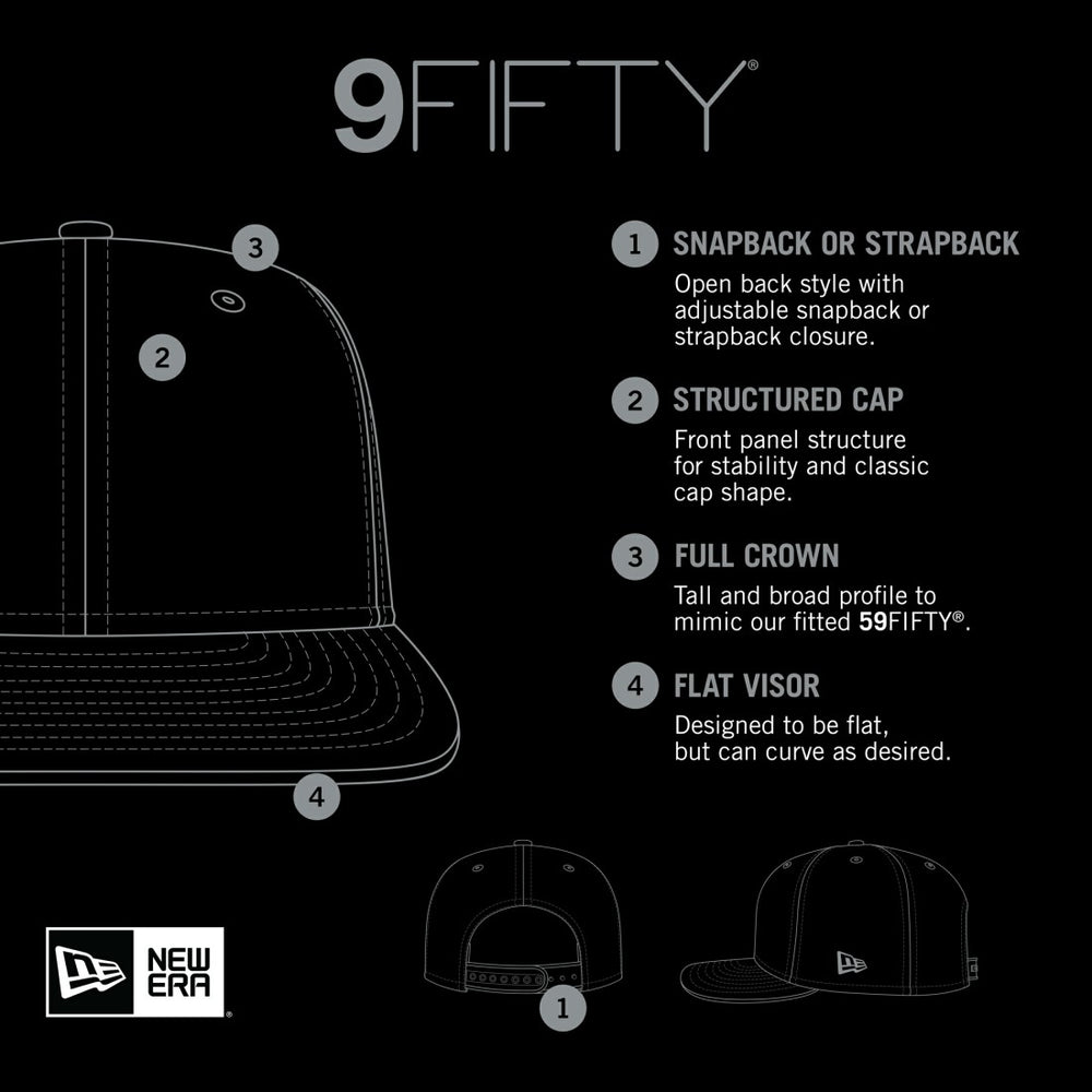 New York Jets New Era 2024 Sideline Statement 9FIFTY Snapback Hat Black