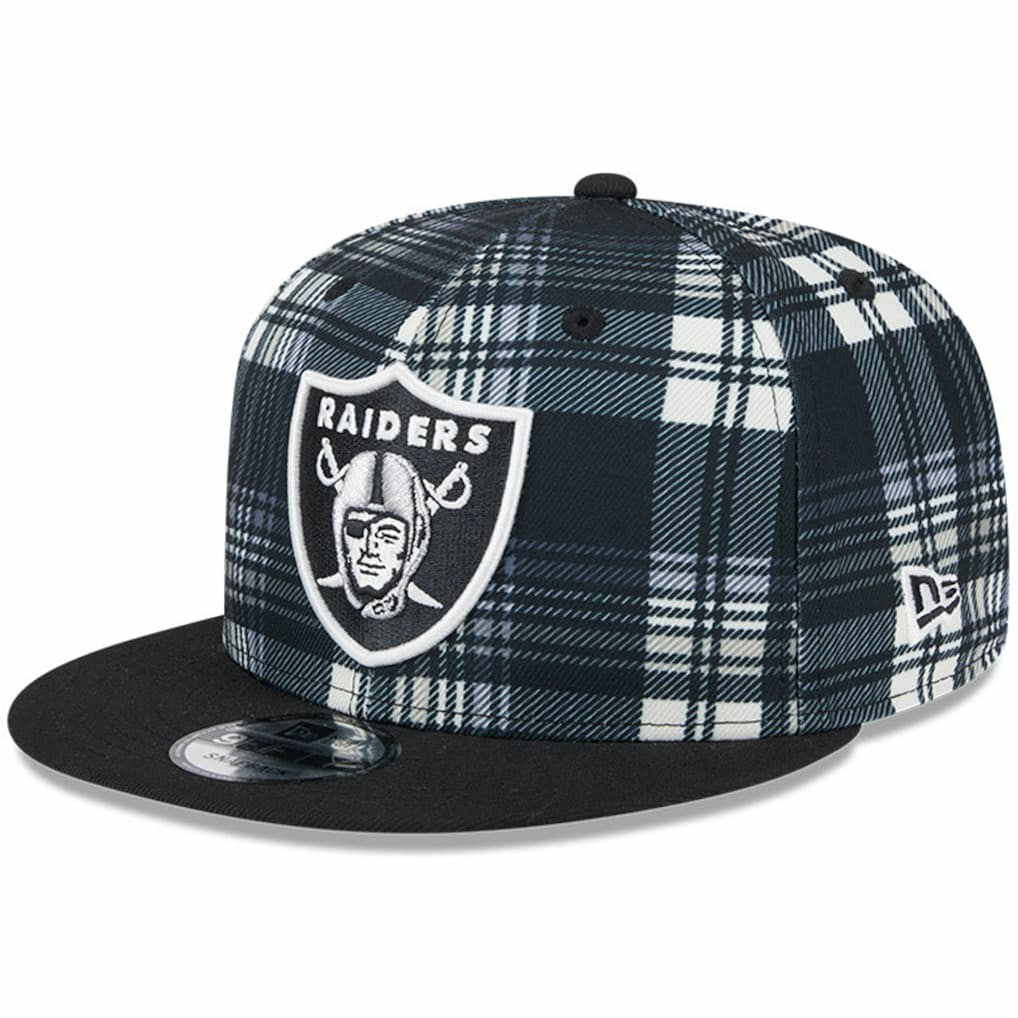 Las Vegas Raiders New Era 2024 Sideline Statement 9FIFTY Snapback Hat Black