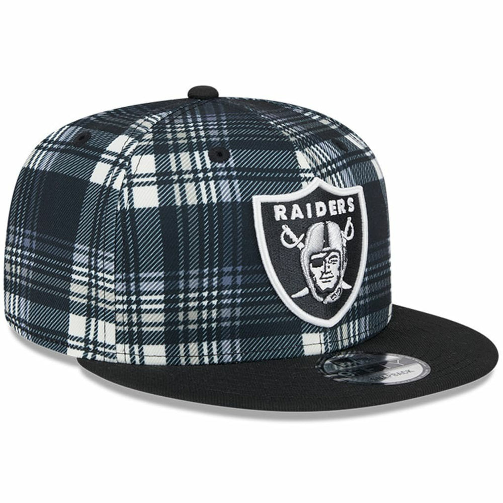 Las Vegas Raiders New Era 2024 Sideline Statement 9FIFTY Snapback Hat Black