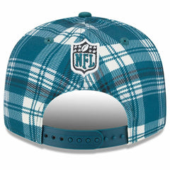 Philadelphia Eagles New Era 2024 Sideline Statement 9FIFTY Snapback Hat Midnight Green