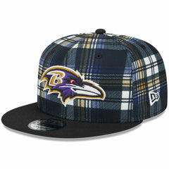 Baltimore Ravens New Era 2024 Sideline Statement 9FIFTY Snapback Hat Black