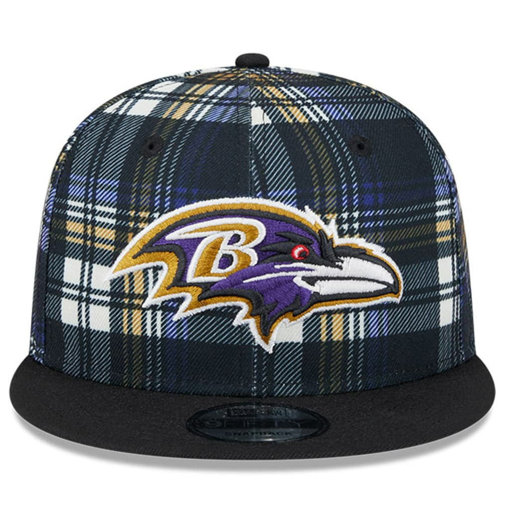 Baltimore Ravens New Era 2024 Sideline Statement 9FIFTY Snapback Hat Black