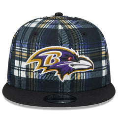 Baltimore Ravens New Era 2024 Sideline Statement 9FIFTY Snapback Hat Black