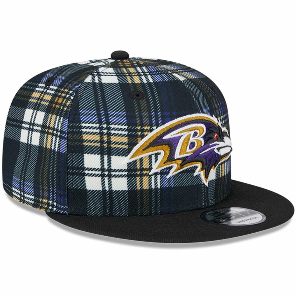 Baltimore Ravens New Era 2024 Sideline Statement 9FIFTY Snapback Hat Black