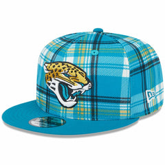 Jacksonville Jaguars New Era 2024 Sideline Statement 9FIFTY Snapback Hat Teal