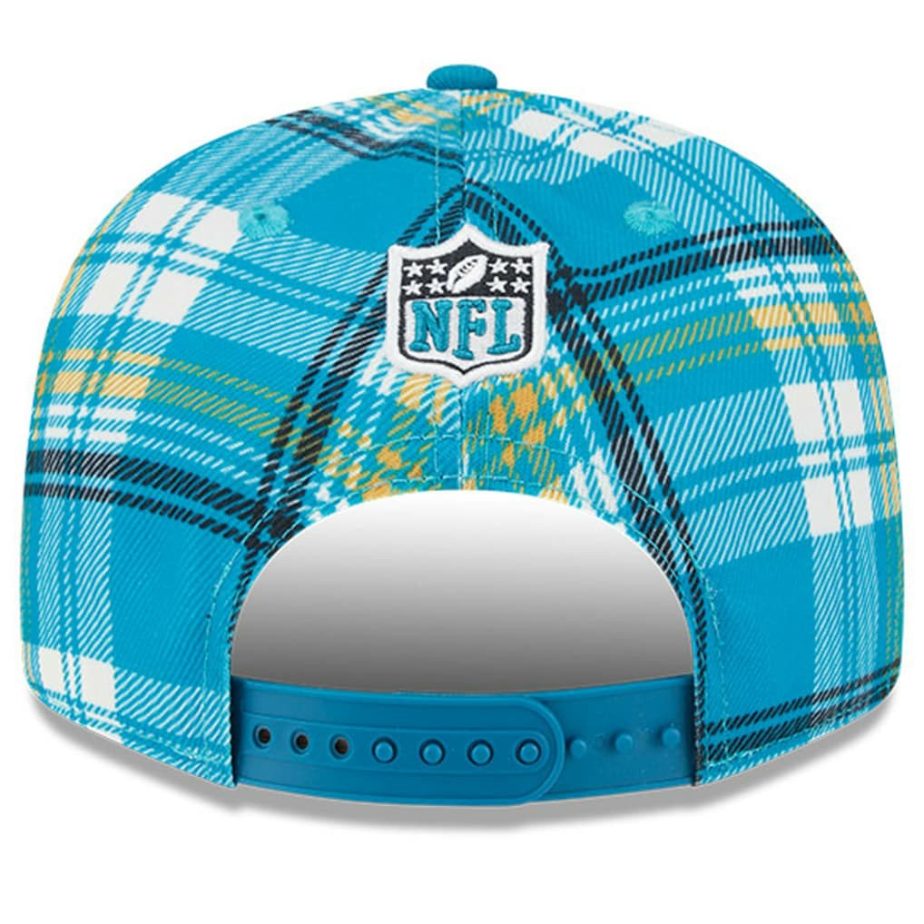 Jacksonville Jaguars New Era 2024 Sideline Statement 9FIFTY Snapback Hat Teal