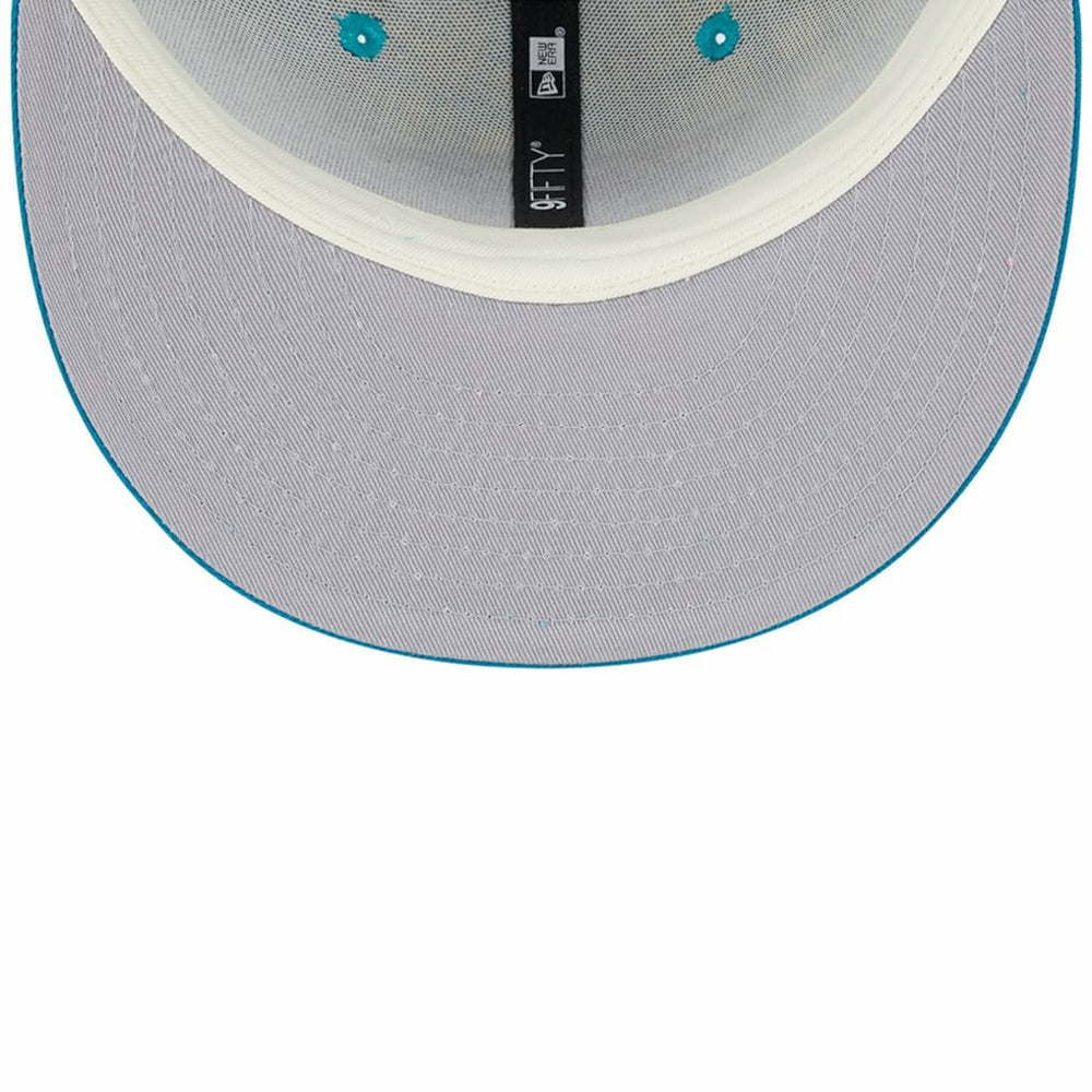 Jacksonville Jaguars New Era 2024 Sideline Statement 9FIFTY Snapback Hat Teal
