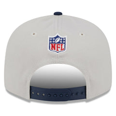 Dallas Cowboys New Era 2024 Sideline Historic 9FIFTY Snapback Hat Stone/Navy