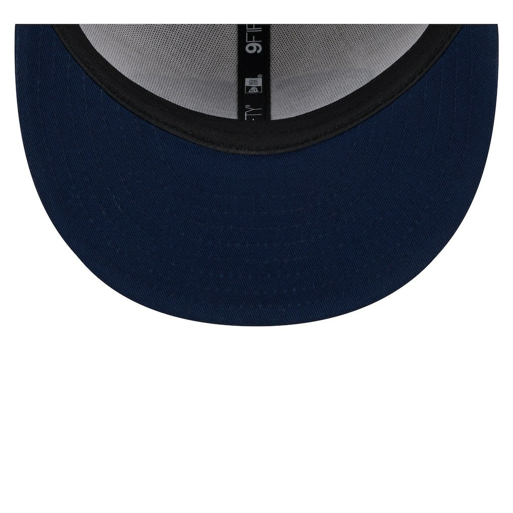 Dallas Cowboys New Era 2024 Sideline Historic 9FIFTY Snapback Hat Stone/Navy