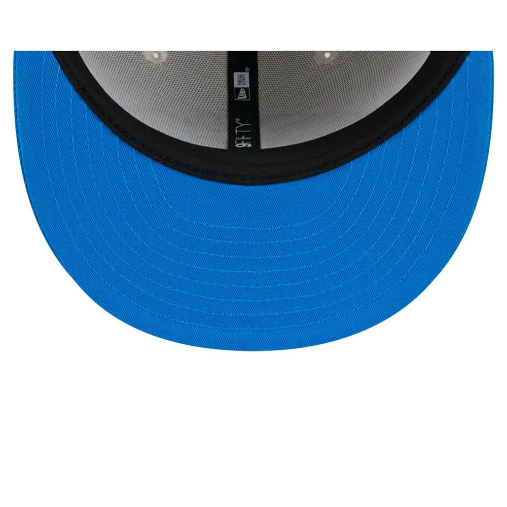 Detroit Lions New Era 2024 Sideline Historic 9FIFTY Snapback Hat Stone/Blue