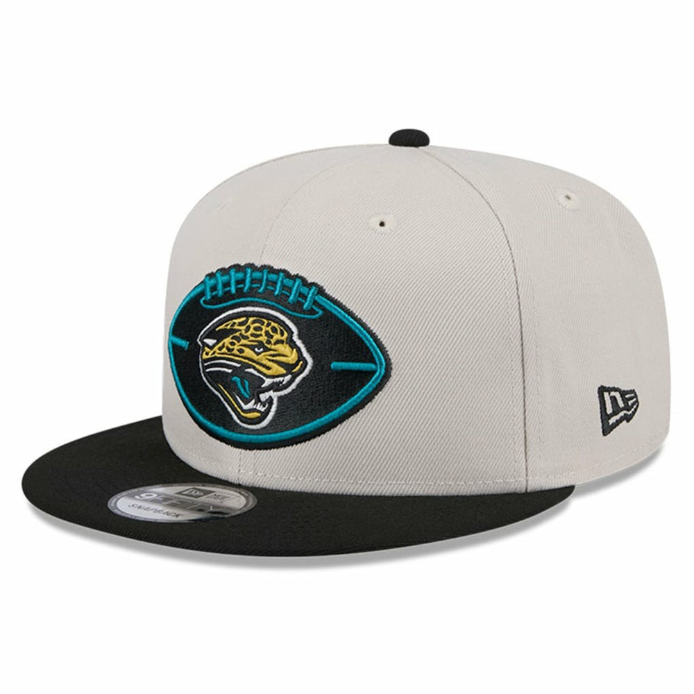 Jacksonville Jaguars New Era 2024 Sideline Historic 9FIFTY Snapback Hat Stone/Black