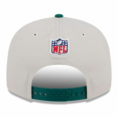 New York Jets New Era 2024 Sideline Historic 9FIFTY Snapback Hat Stone/Green