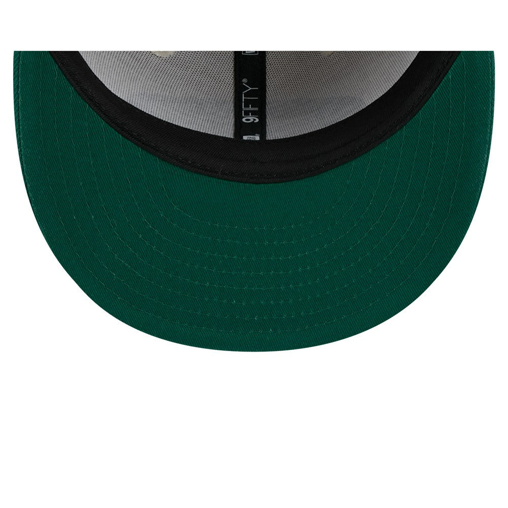 New York Jets New Era 2024 Sideline Historic 9FIFTY Snapback Hat Stone/Green