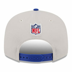 Buffalo Bills New Era 2024 Sideline Historic 9FIFTY Snapback Hat Stone/Royal