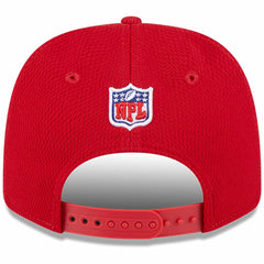 San Francisco 49ers New Era 2024 Sideline 9SEVENTY Stretch-Snap Hat Scarlet