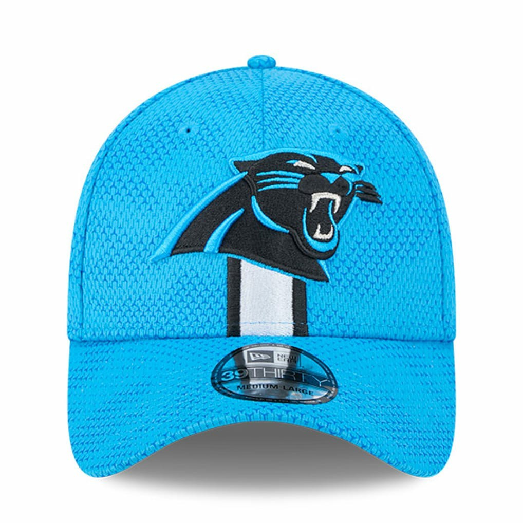 Carolina Panthers New Era 2024 Sideline 39THIRTY Flex Hat Blue