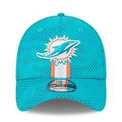 Miami Dolphins New Era 2024 Sideline 39THIRTY Flex Hat Aqua