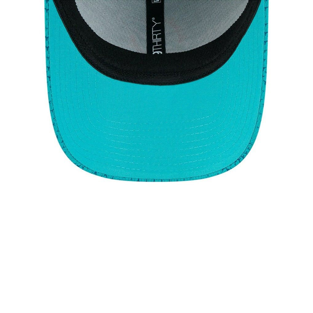 Miami Dolphins New Era 2024 Sideline 39THIRTY Flex Hat Aqua