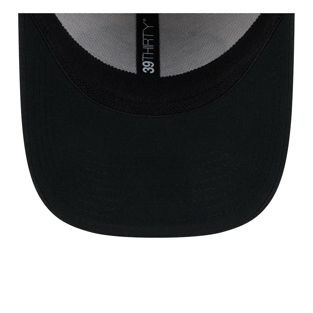 Philadelphia Eagles New Era 2024 Sideline Historic 39THIRTY Flex Hat Stone/Black